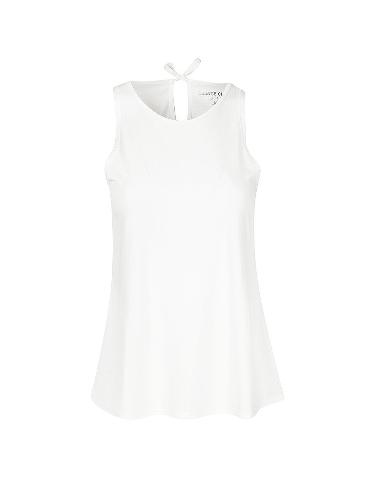 LOUNGE CHERIE Damen Yogatop Luna weiß | 42